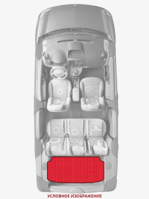 ЭВА коврики «Queen Lux» багажник для Ford Laser (KN/KQ)